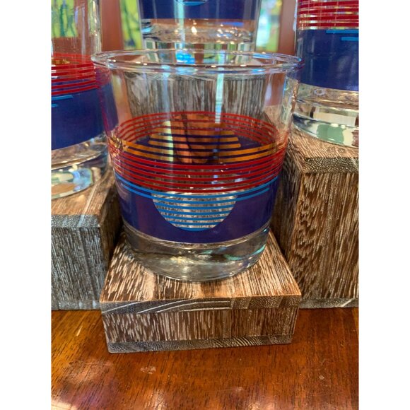 Vintage Anchor Hocking 1988 Whiskey Glasses. - Picture 3 of 8